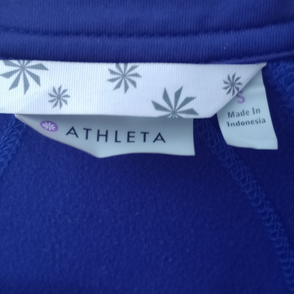 Athleta Women's Bright Blue Athletic Jacket, Size Small - Picture 8 of 8